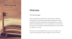 Desktop Screenshot of egillconsulting.com